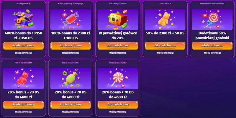 lolly-spins-casino-bonusy